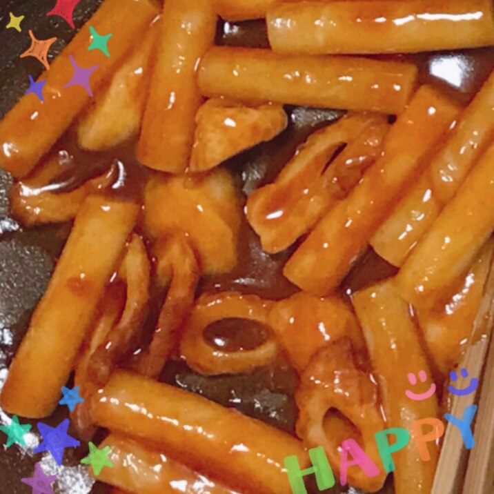 小腹が空いたら 簡単トッポッキ レシピ 作り方 By しうちゃん 楽天レシピ